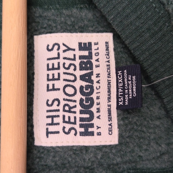 NWT American Eagle Outfitters Green Seriously Huggable Lounge Set - Picture 5 of 12